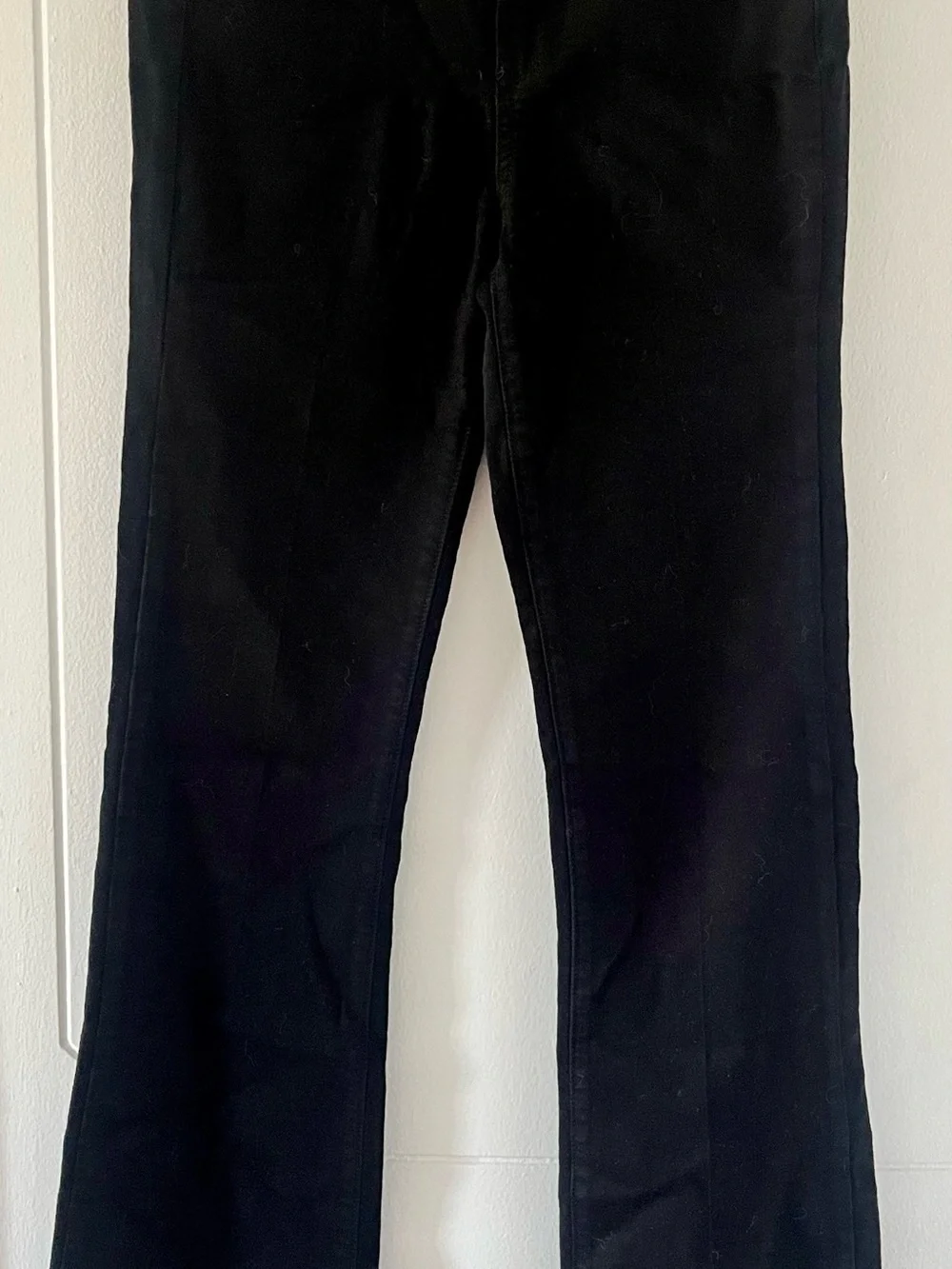 PAIGE Denim Co. SKYLINE BOOT Bootcut Black Jeans Size 25
